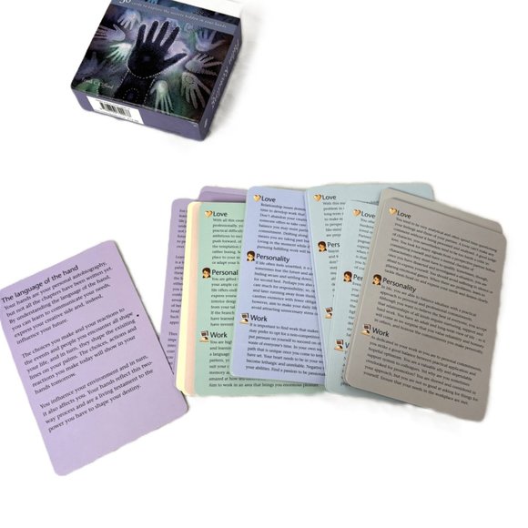 The Palm Reading Card Deck Cards by Frank C Clifford (Author) - Picture 5 of 6